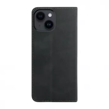 Evelatus Apple iPhone 13 / 14 Θήκη Βιβλίου Folio Μαύρη