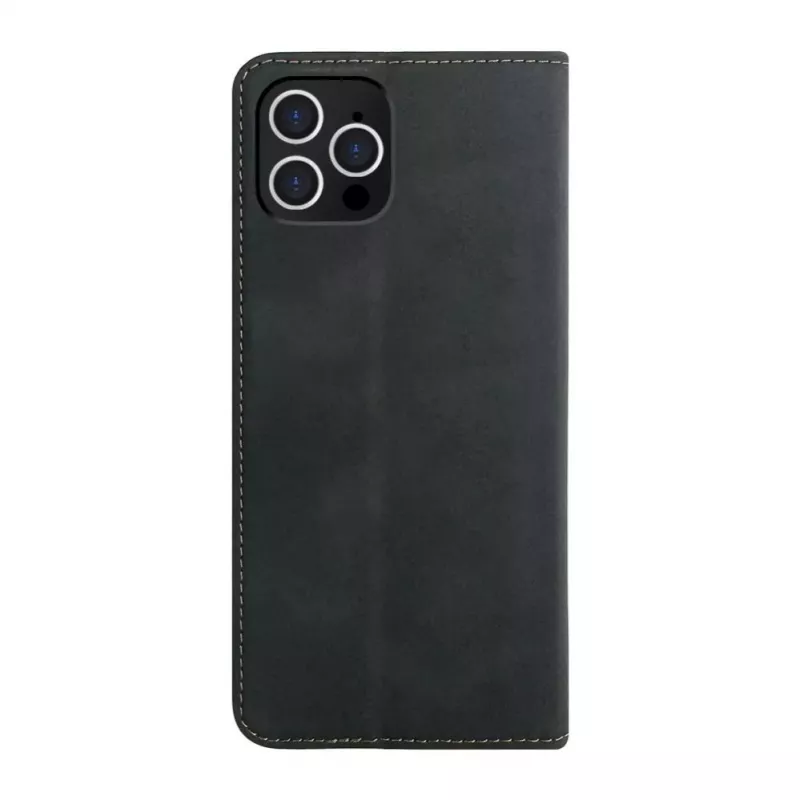 Evelatus Apple iPhone 12 / 12 Pro Θήκη Βιβλίου Folio Μαύρη