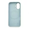 Evelatus Apple iPhone 17 Premium Θήκη Σιλικόνης MagSafe Soft Touch Mist Blue