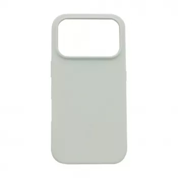 Evelatus Apple iPhone 17 Pro Premium Θήκη Σιλικόνης MagSafe Soft Touch Ασημί