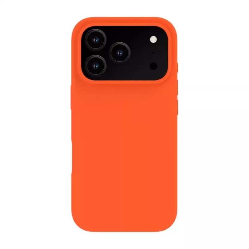 Evelatus Apple iPhone 17 Pro Max Premium Θήκη Σιλικόνης MagSafe Soft Touch Πορτοκαλί