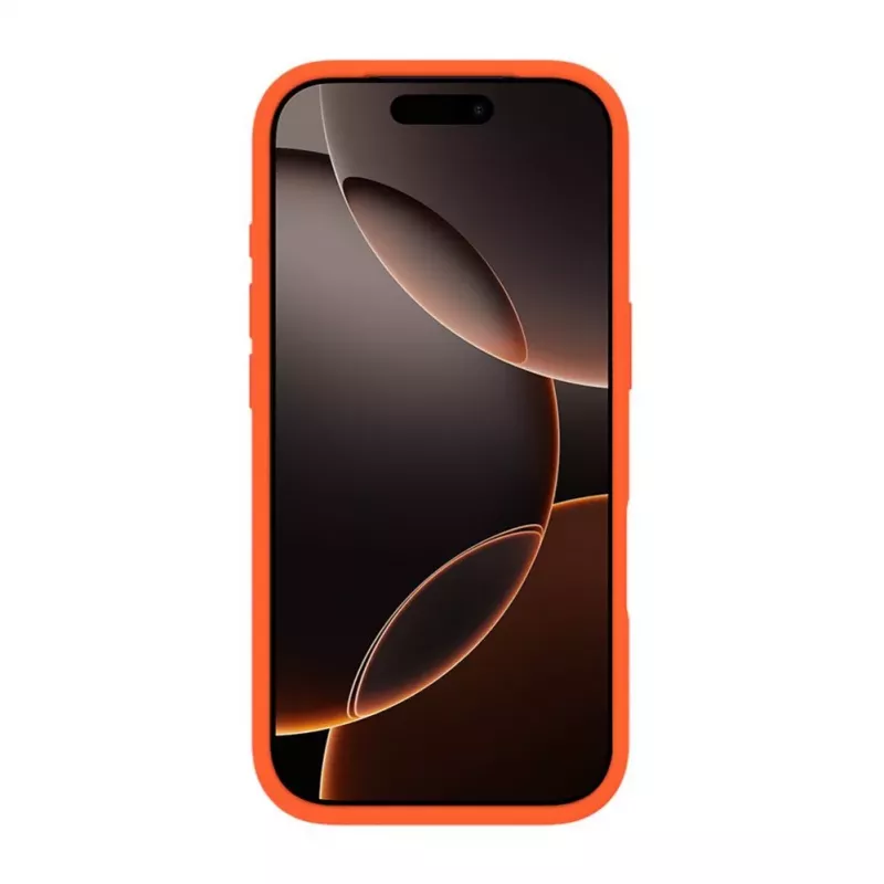 Evelatus Apple iPhone 17 Pro Max Premium Θήκη Σιλικόνης MagSafe Soft Touch Πορτοκαλί