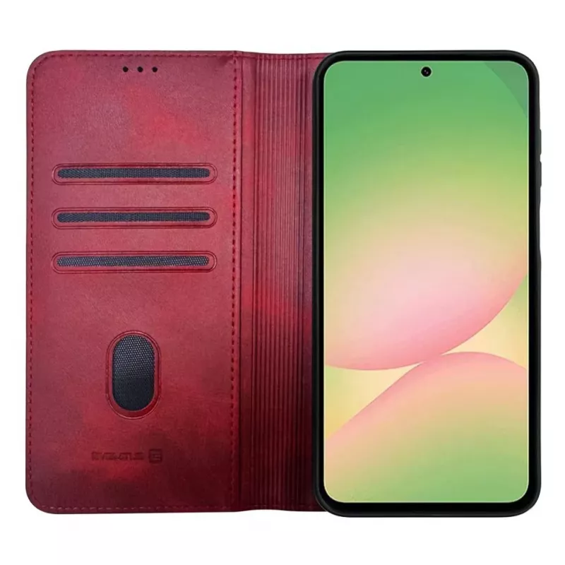 Evelatus Samsung Galaxy A57 Θήκη Βιβλίου Folio Κόκκινο