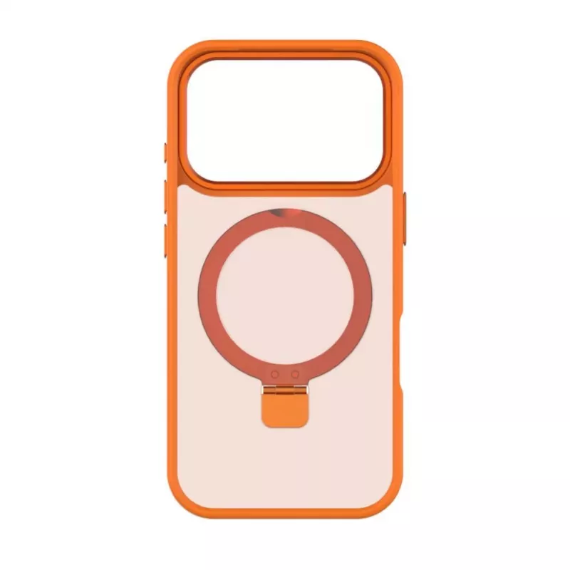 Evelatus Apple iPhone 17 Pro Shield Θήκη με MagSafe & Stand Ματ Πορτοκαλί