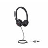 Yealink UH35 Dual UC USB-C/A On-Ear Headset με USB-A/USB-C, Μαύρο
