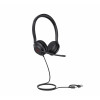 Yealink UH35 Dual UC USB-C/A On-Ear Headset με USB-A/USB-C, Μαύρο
