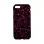 GreenGo Apple iPhone 7/8 Splash Μαύρο Ροζ Κάλυμμα Πλάτης