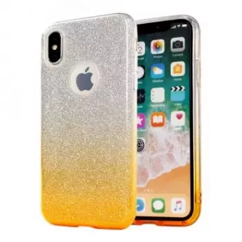 GreenGo Apple iPhone XR Θήκη Πλάτης Bling Χρυσό