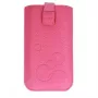 iLike Universal Leather Θήκη Τσέπης XL Ροζ