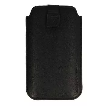 iLike Universal Leather Θήκη Τσέπης L Μαύρη