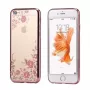 iLike Xiaomi Redmi Note 8 / Redmi Note 8 2021 Θήκη Πλάτης FLOWER Ροζ Χρυσό