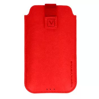 iLike Universal Leather Θήκη Τσέπης XL Κόκκινη