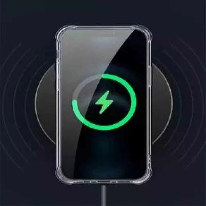 Tel Protect Apple iPhone 12 Pro Max MagSilicone Θήκη Διάφανη