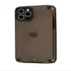 iLike Apple iPhone 12 Pro Max Armor Glitter Θήκη Μαύρη