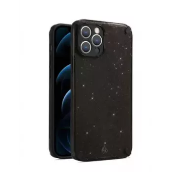 iLike Apple iPhone 12 Pro Max Armor Glitter Θήκη Μαύρη