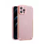 iLike Apple iPhone 12 Pro Max Armor Glitter Θήκη Ροζ