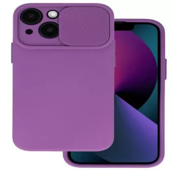 iLike Apple iPhone 14 Pro Camshield Soft Βιολετί Θήκη Πλάτης