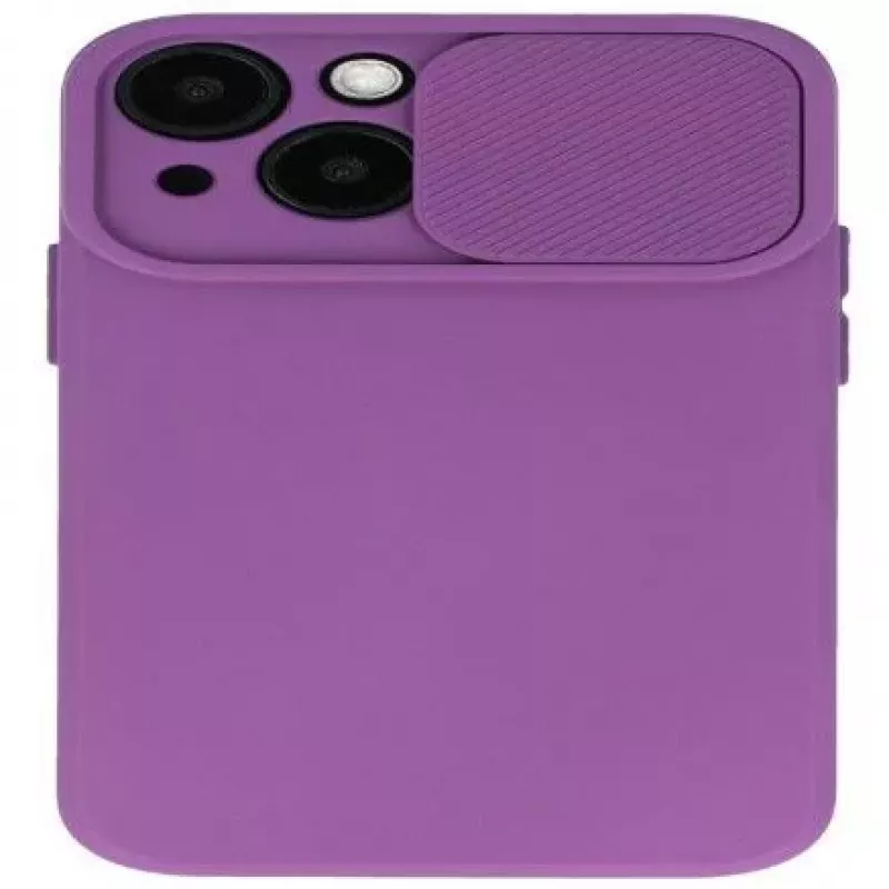 iLike Apple iPhone 14 Pro Camshield Soft Βιολετί Θήκη Πλάτης