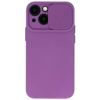 iLike Apple iPhone 14 Pro Camshield Soft Βιολετί Θήκη Πλάτης