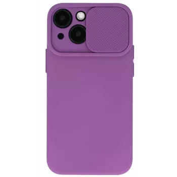 iLike Apple iPhone 14 Pro Max Camshield Soft βιολετί
