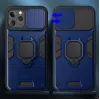 iLike Apple iPhone 14 Pro Max Ring Lens Case μπλε