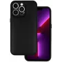 iLike Δερμάτινη θήκη 3D για Samsung Galaxy A14 4G, μαύρη