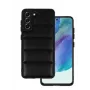 iLike Samsung Galaxy S21 FE Δερμάτινη θήκη 3D μαύρη