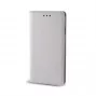 GreenGo LG K8 K350N Smart Magnet Θήκη Wallet Ασημί