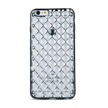 GreenGo Apple iPhone 7 Plus Grid Θήκη Ασημί