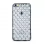 GreenGo Apple iPhone 7 Plus Grid Θήκη Ασημί