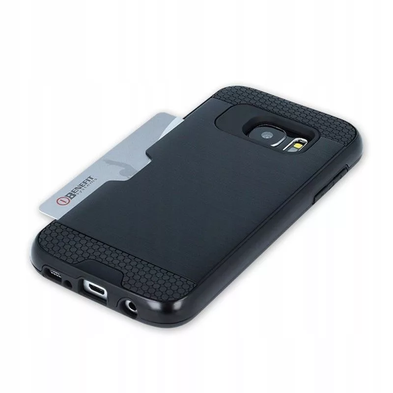 GreenGo Samsung Galaxy S8 Defender Card θήκη μαύρο