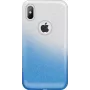 GreenGo Apple iPhone X/Xs Gradient Glitter 3in1 θήκη μπλε