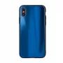 iLike Apple iPhone XR Aurora Glass Θήκη Σκούρο Μπλε