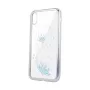iLike Apple iPhone X / iPhone XS Lotus Θήκη Ασημί