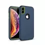 iLike Samsung Galaxy A70 Defender Solid 3-in-1 Θήκη Μπλε Ναυτικού