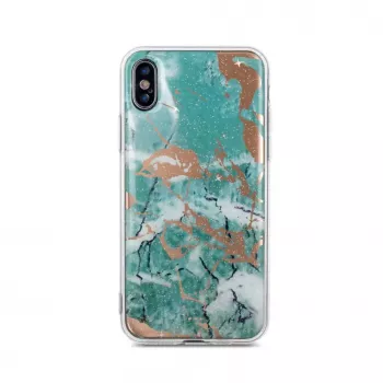 iLike Samsung Galaxy A70 Marble Θήκη Πράσινη