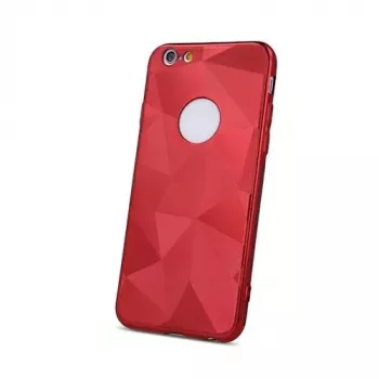 iLike Apple iPhone 8 Plus Geometric Shine Θήκη Κόκκινη