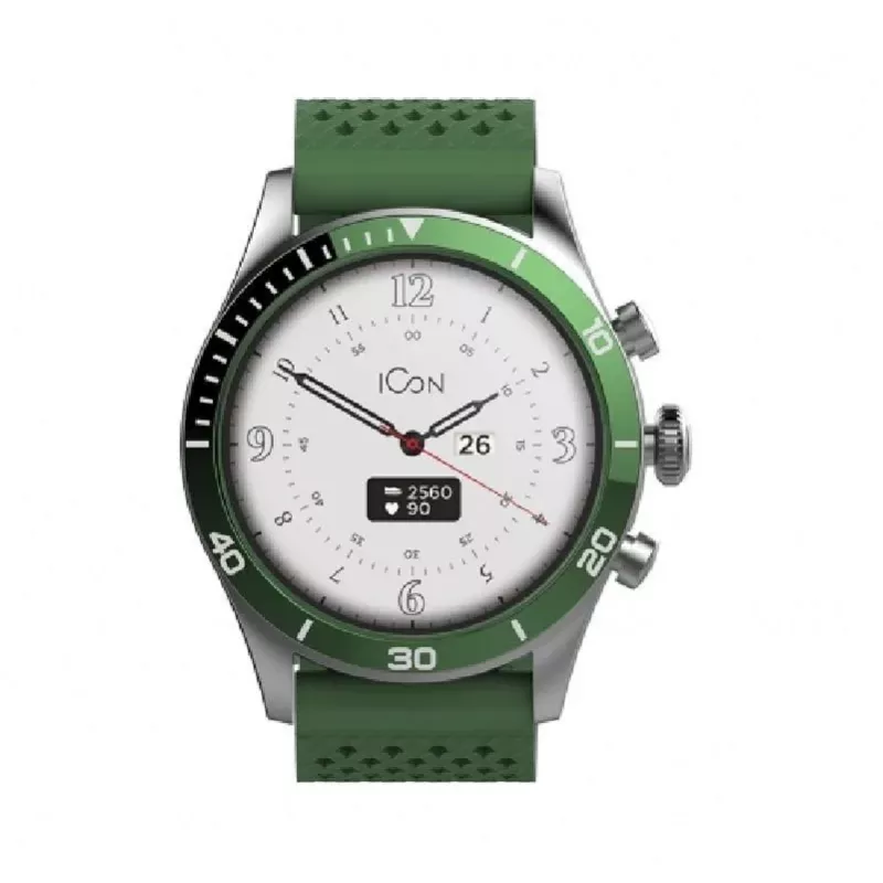 Forever Smartwatch AMOLED ICON AW-100 Πράσινο