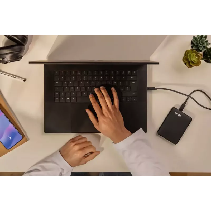 WD Elements Portable 6TB Εξωτερικός SSD USB 3.0 Μαύρο