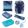 Herlitz SoftLight Plus Greenline Σχολική τσάντα για το δημοτικό, Blue Ice