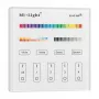 MIBOXER T4 Smart Panel τηλεχειριστήριο RGB+CCT 4 ζωνών 2.4GHz πάνελ αφής RF επιτοίχιο