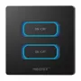 MIBOXER ESZ2B 2-Gang Smart Wall Switch με αισθητήρα κίνησης, Zigbee 3.0 + 2,4 GHz, Dimmer, λευκό