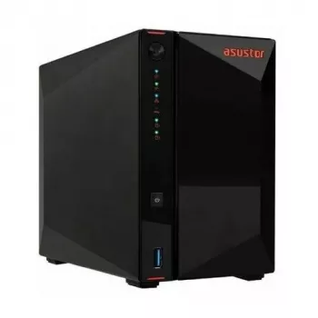 ASUS Asustor Lockerstor 2 Gen2+ (AS6702T v2) 2-Bay NAS Desktop Server Intel Celeron N5105 4GB DDR4 Diskless Μαύρο