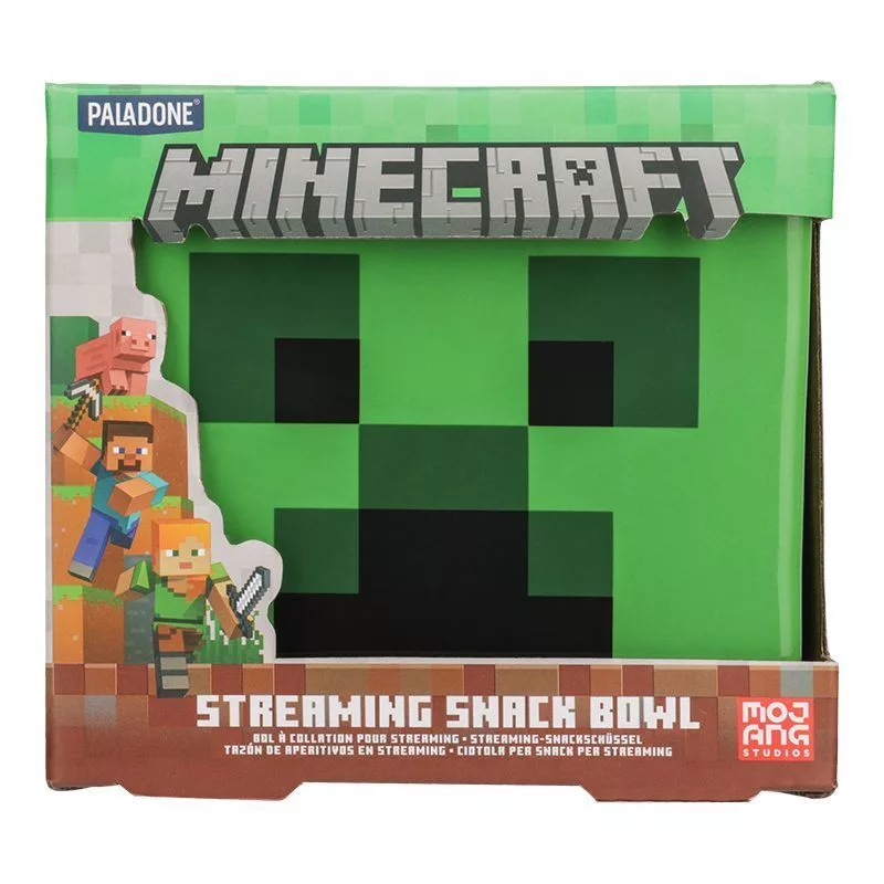 PDN PP MINECRAFT CREEPER Μπολ σνακ για streaming