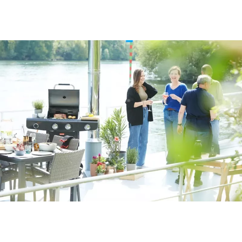 Barbecook ψησταριά υγραερίου Siesta 210 Graphite
