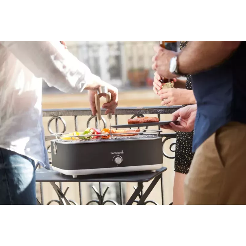 Barbecook E-Carlo ηλεκτρική επιτραπέζια ψησταριά 2500 W Midnight Grey