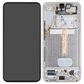 Samsung Galaxy S22+ 5G LCD Touch Μπροστινό Κάλυμμα Phantom White