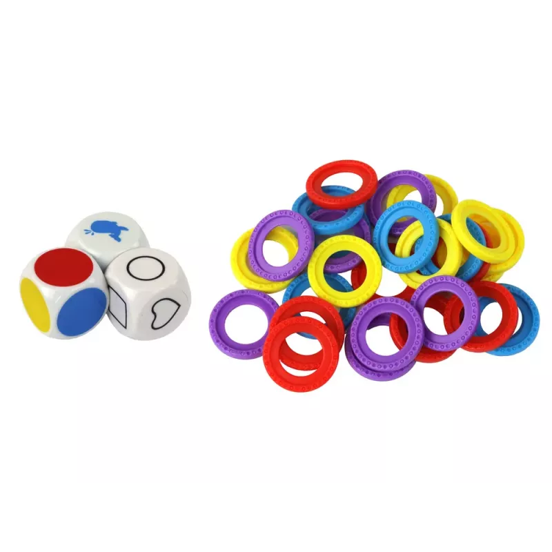 LEAN TOYS Επιτραπέζιο παιχνίδι λογικής για αντανακλαστικά και αντίληψη