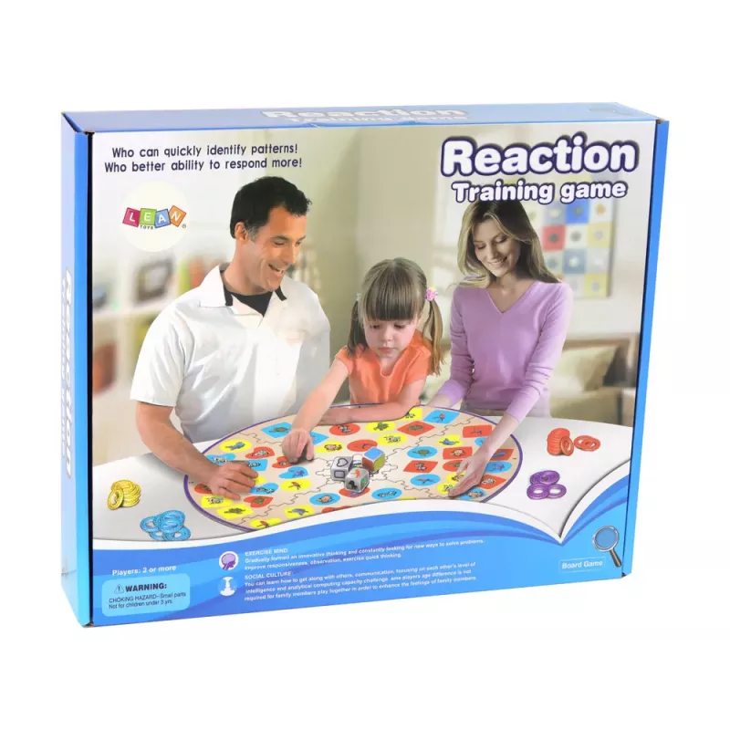 LEAN TOYS Επιτραπέζιο παιχνίδι λογικής για αντανακλαστικά και αντίληψη