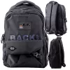 LEAN City Σχολικό σακίδιο 6 θήκες Back Up Μαύρο 23L 46 cm